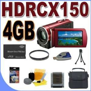  Sony HDR CX150 16GB High Definition Handycam Camcorder 
