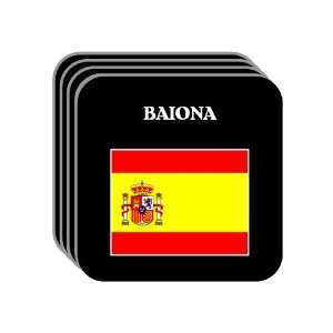  Spain [Espana]   BAIONA Set of 4 Mini Mousepad Coasters 