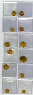 Amazing World 17 Pound Box of Gold Coins Collection Lot of 410 OLD 