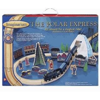 Polar Express Wood Train Set with Bell by imaginarium