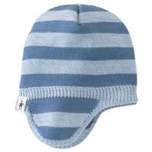   Infant Stripey Earflap Hat, Surf size 12 24 months 