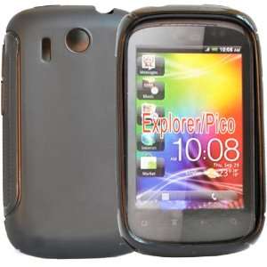   black Gel case cover pouch holster for htc pica explorer Electronics