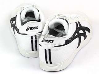Asics Court Tempo CV White/Black Low Canvas Sneakers Classic Casual 