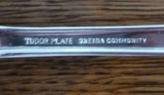 Tudor Plate Oneida Community Silver Plate Serving Spoon  