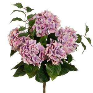 22 Silk Hydrangea Garden Flower Bush  Lilac/Lavender (case of 6 