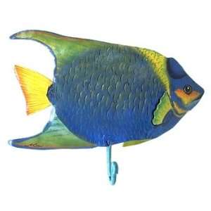   Angelfish 1 Wall Hook   Tropical Accent   Fish Decor