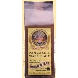 Nunweilers, Wheat and Flax Pancake and Waffle Mix, 35 Ounce Pack