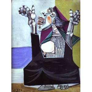  Hand Made Oil Reproduction   Pablo Picasso   24 x 32 