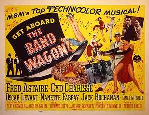 THE BAND WAGON 53 Fred Astaire, Cyd Charisse Orig Hsht  