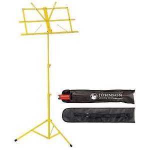  JSI Yellow Student Music Stand with Carry Bag Musical 