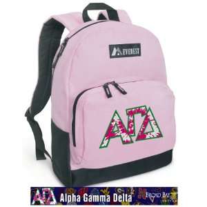  Alpha Gamma Delta Pink Backpack Pink