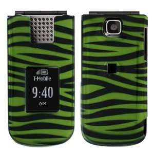  Premium   Nokia 2720 Green/Black Zebra Cover   Faceplate 