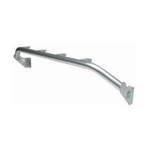  Front End Light Bar 4 Tab Chrome Steel Tubing Automotive