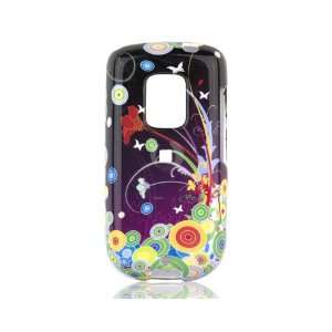   Phone Shell for HTC Hero CDMA (Flower Art) Cell Phones & Accessories