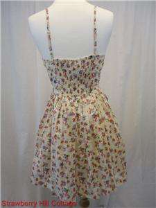 Atmosphere ditsy floral lined cotton summer spaghetti strap dress 