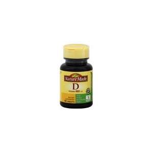  Nature Made Vitamin D 400 IU Tablets, 90 count (Pack of 3 