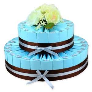   Chocolate Favor Cakes   2 Tiers Wedding Favors