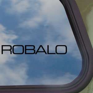  Robalo Boats Black Decal BAYLINER TROPHY Window Sticker 