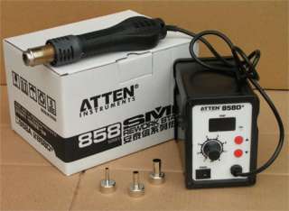 ATTEN AT 858D 858D+ SMD Hot Air Rework Station Solder  