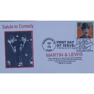  Martin & Lewis Feb.3 1998 First Day Cover 