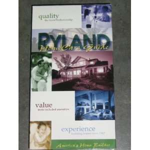  Ryland Home Care Guide   Americas Home Builder (VHS 
