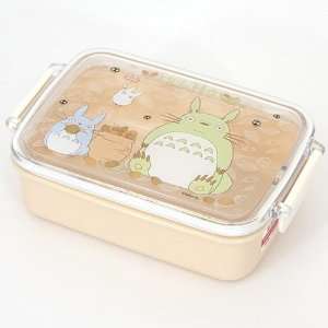    cute beige Totoro Bento Box Lunch Box kawaii