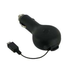 BC Accessories Turbo Rectrable Micro USB Car Charger Cell 