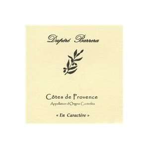  Dupere Barrera 2010 Rose Cotes de Provence En Caractere 