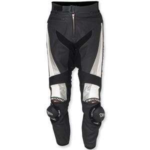  Teknic Chicane Leather Pants   32/Black/White/Silver 