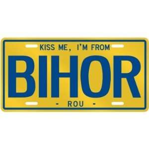  NEW  KISS ME , I AM FROM BIHOR  ROMANIA LICENSE PLATE 