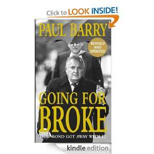 Going For Broke Paul Barry  Kindle Store
