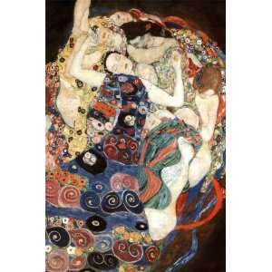  Gustav Klimt 23.75W by 31.5H  The Virgin CANVAS Edge 