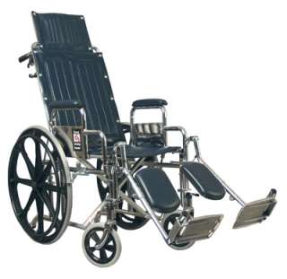 Traveler Recliner 20 Wheelchair with Elevating Legrest  