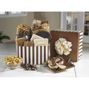 Trendy and Classic Gift Box Almond Brothers Nut n Fudge Combination 