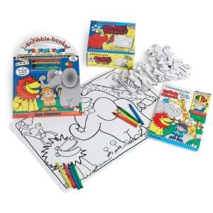   , Scribble Board Book and Scribble Travel Tote Book Toys & Games