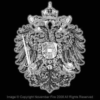 Austrian Empire Shirt Roman Empire Coat of Arms German  