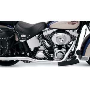 Power Curve True Dual Crossover Header Pipes for 07 and newer Softail