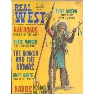   Real West Magazine Dec 1970 Chief Joseph Bret Harte 