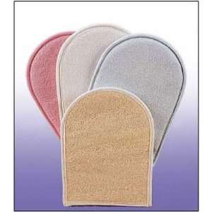  Rucci Loofah/Terry Bath Mitt Pink (Pack of 3) Beauty