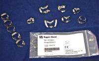 13 Variety Dental Rubber Dam Clamps winged & wingless # 1, 3, 211, 205 
