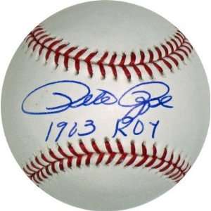 Pete Rose Autographed/Hand Signed Rawlings Official MLB Baseball with 