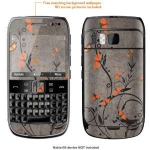   Skin STICKER for Nokia E6 case cover E6 158 Cell Phones & Accessories