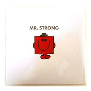 Mr. Men Greetings Card   Mr Strong 