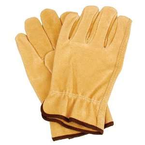 Wells Lamont Premium Work Glove Lg   Tan  Industrial 