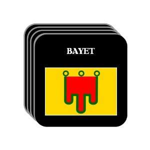  Auvergne   BAYET Set of 4 Mini Mousepad Coasters 