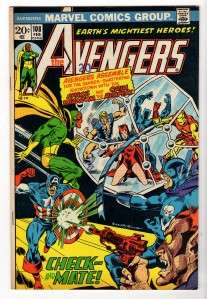 AVENGERS comic #108 VF/NM One of the toughest issues  