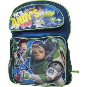   Toy Story 3 Large Backpack Were Andys Toys (16 Inch) Toys