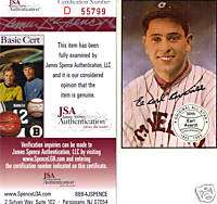 1983 Earl Averill signed Original All Star Card JSA  