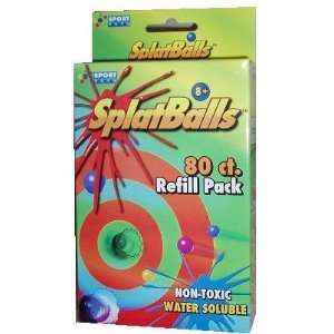   supasplat 80 ct refill pack (NON Toxic water soluble) Toys & Games