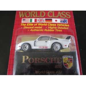 Porsche 935 (White) Matchbox World Class Red Card Series #3 (1990)
